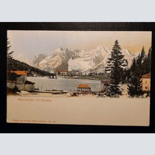 Misurina See In Den Dolomiten Mit Sorapiss Italien 800024 Gr