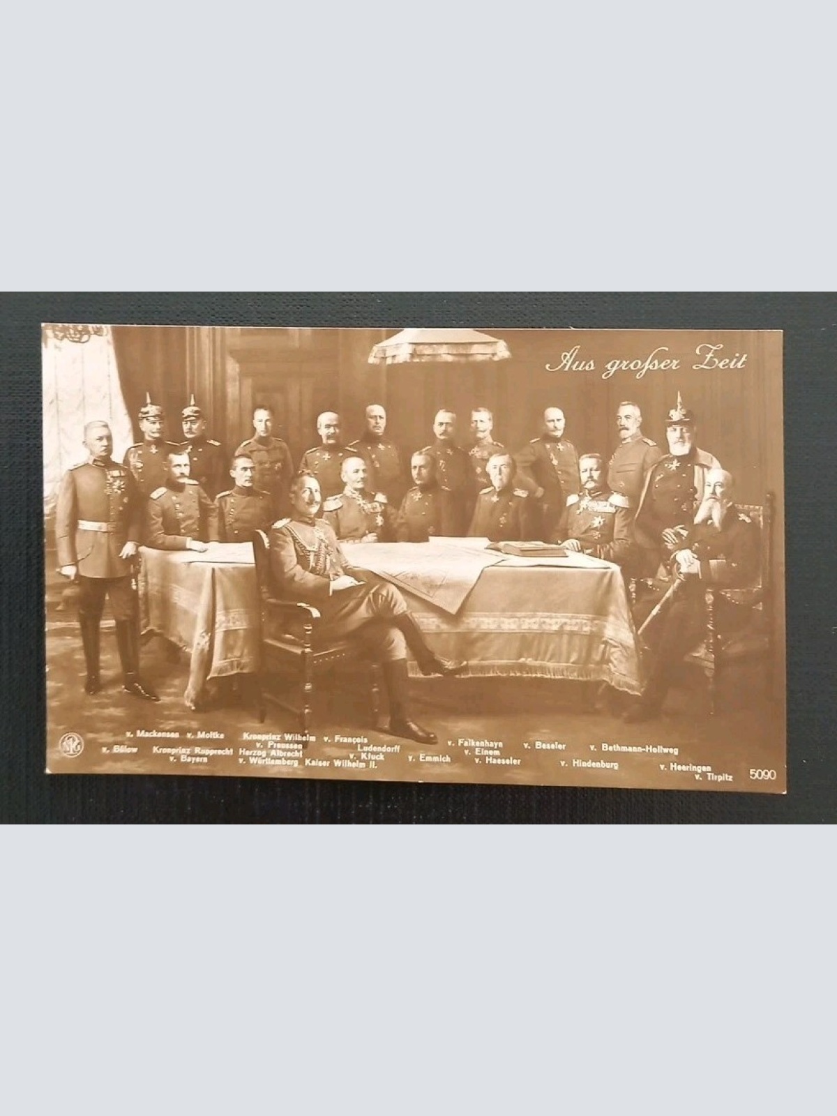 Kaiser Wilhelm II Aus Großer Zeit 00288 Gr