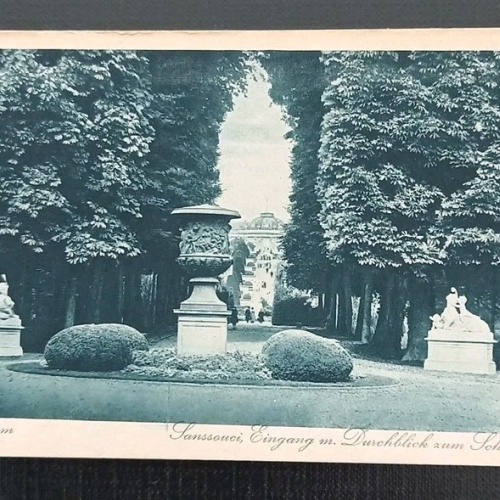 Potsdam Schloss Sanssouci Eingang 82041 Gr