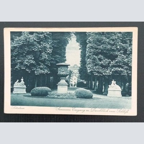 Potsdam Schloss Sanssouci Eingang 82041 Gr