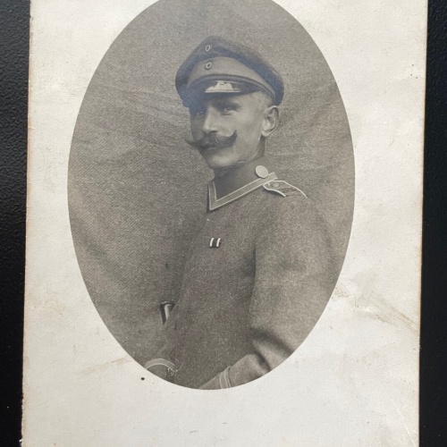 Porträt Soldat Uniform Schirmmütze Bart Militär Krieg 400584 TH