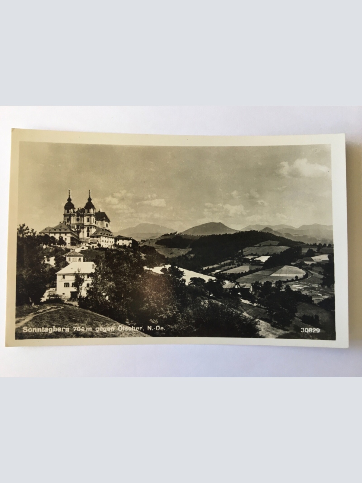 Sonntagsberg gegen Ötscher 606 ShNö