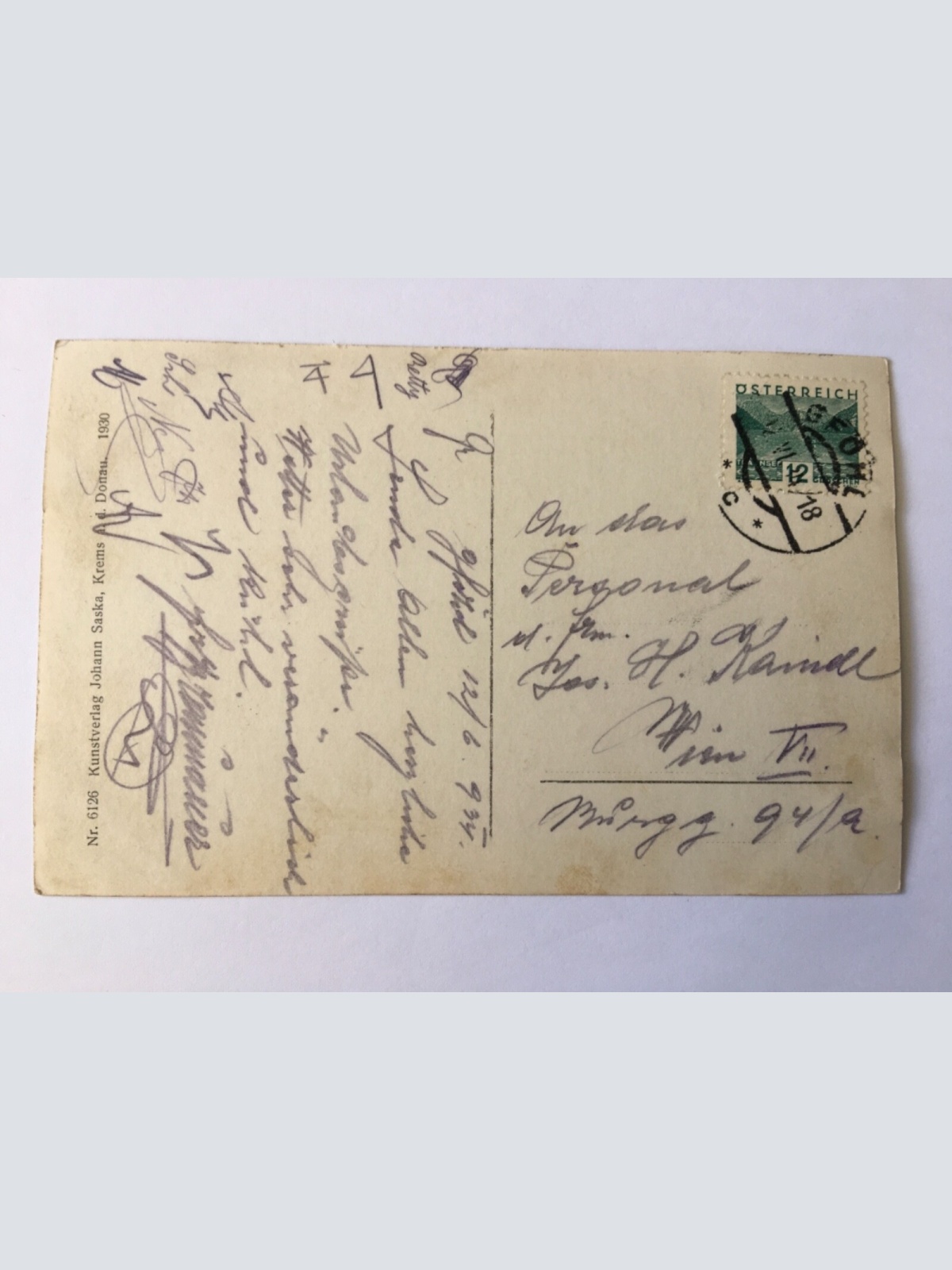 Wasserheilanstalt - Burg Hartenstein 611 ShNö