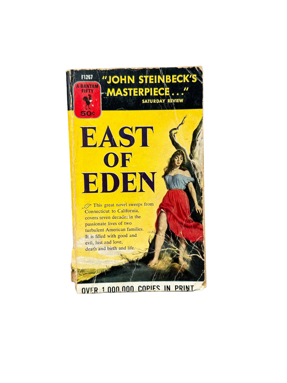 4754 John Steinbeck EAST OF EDEN. Bantam Books: New York