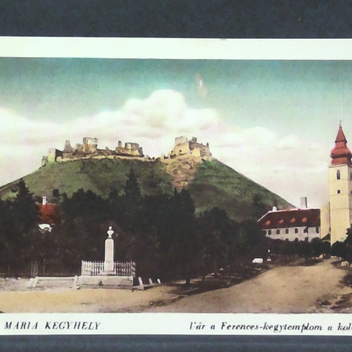 Sumeg Maria Kegyhely Va a Ferences-kegytemplon a kolostorral JW 410212 F