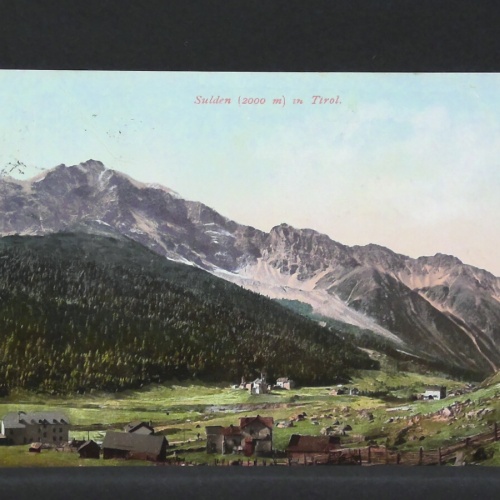 Sulden in Tirol JW 402974 F