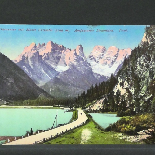 Dürrensee mit Monte Cristallo Ampezzaner Dolomiten Tirol JW 402967 F