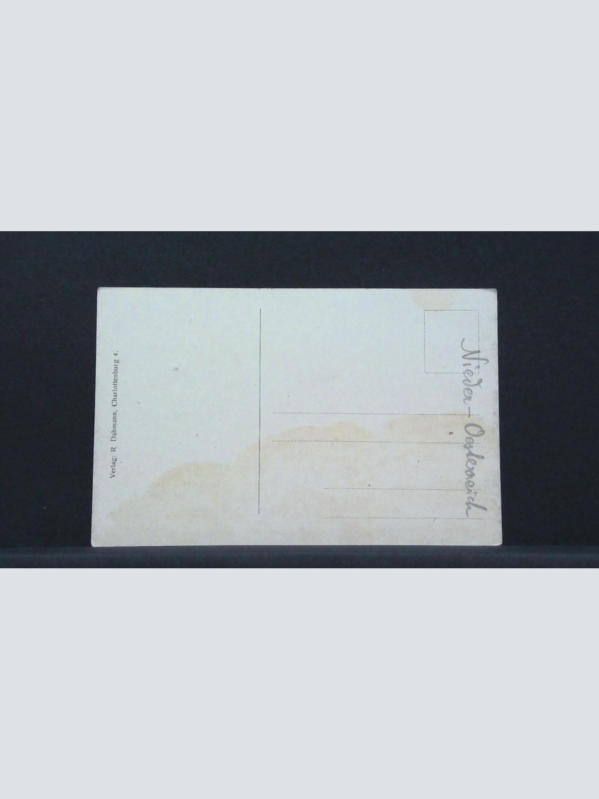 Brandenburger Haus an der Dahmann Spitze Ötztaler Alpen Gemälde JW 402961 F