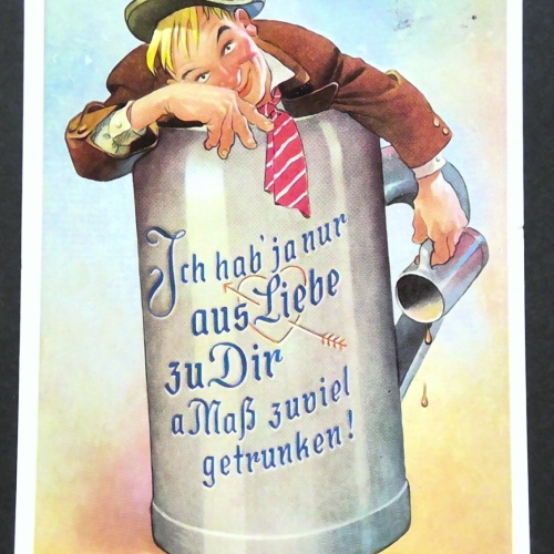 Gruß vom Oktoberfest Aus Liebe zu dir getrunken JW 500177 F