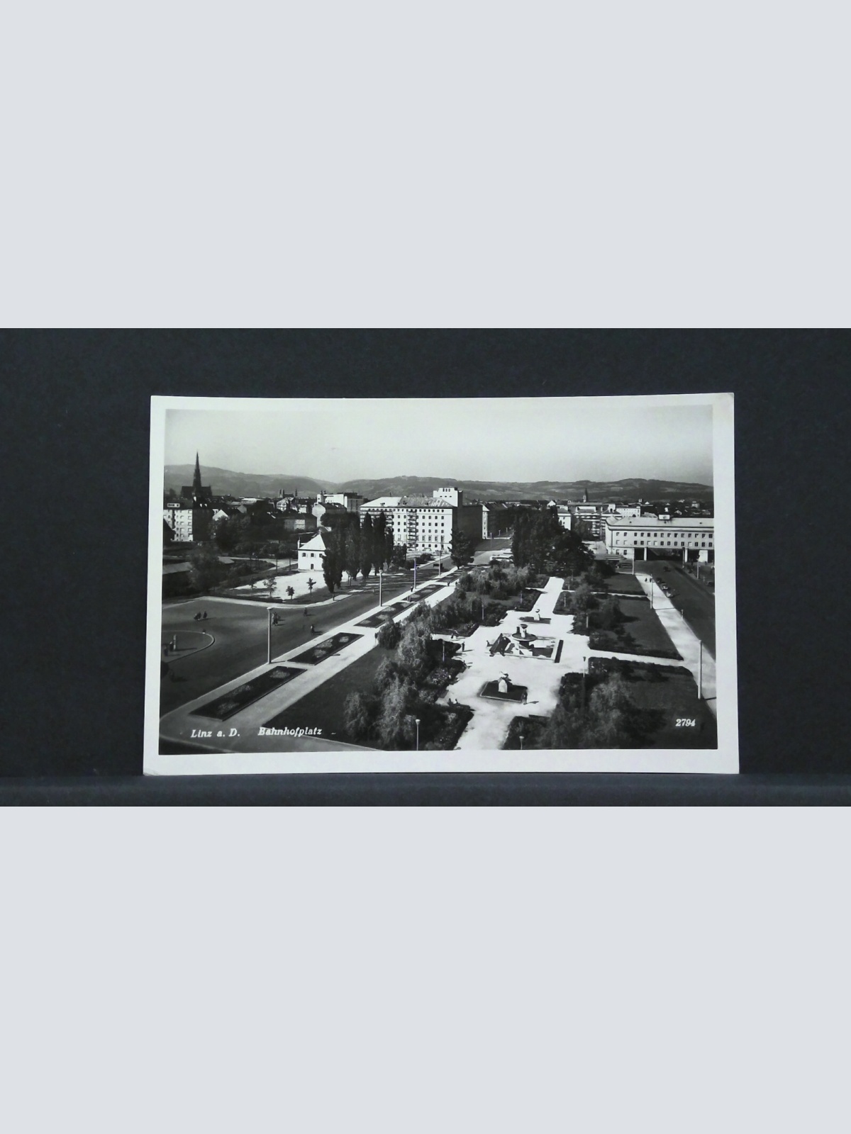 Linz an der Donau Bahnhofsplatz JW 402962 F