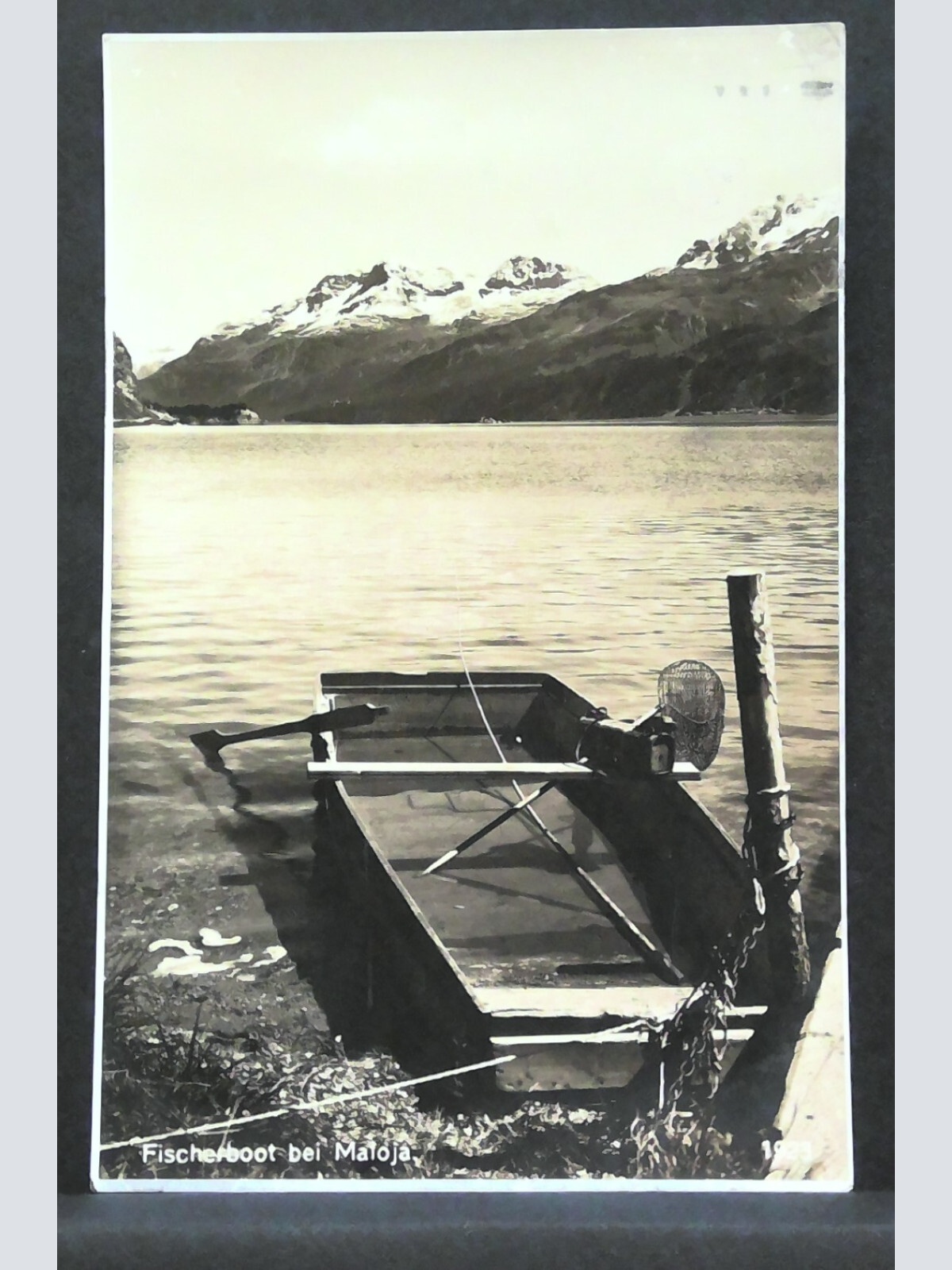 Fischerboot bei Maloja JW 402945 F