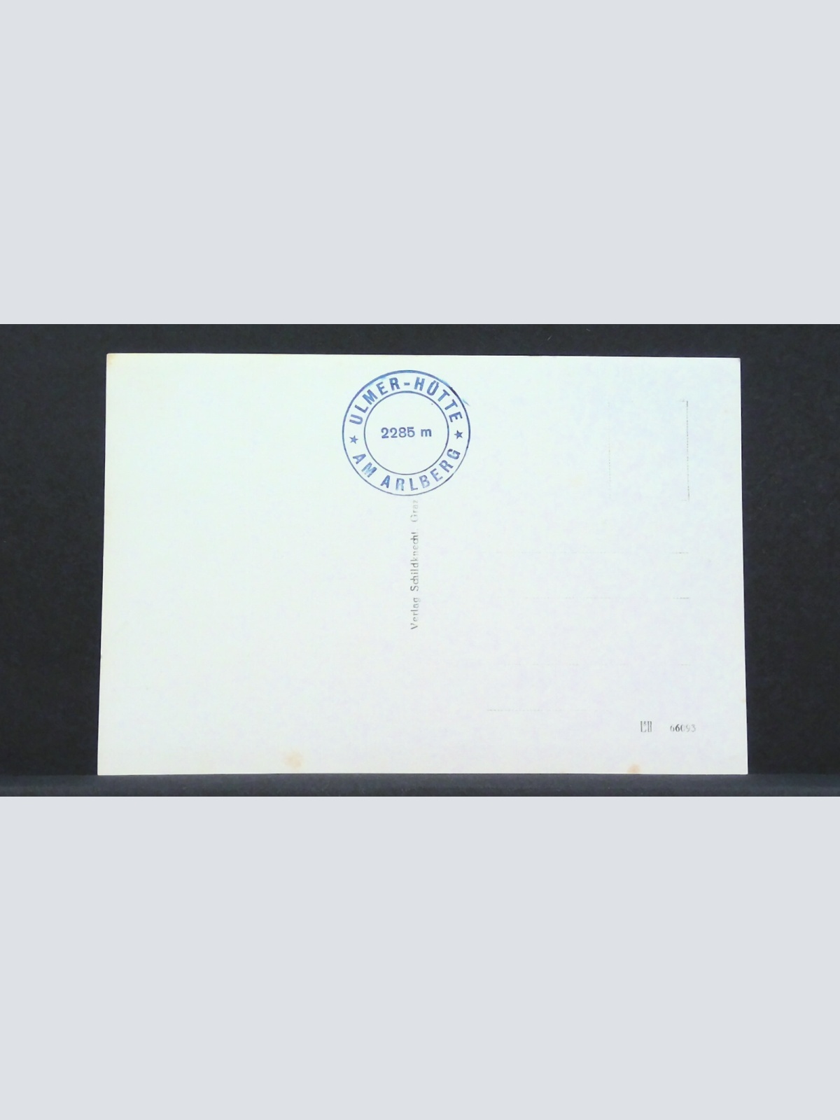 Ulmerhütte mit Schindlerspitze JW 500251 F