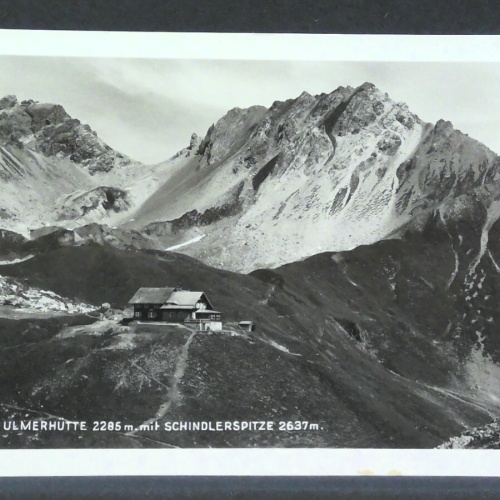 Ulmerhütte mit Schindlerspitze JW 500251 F