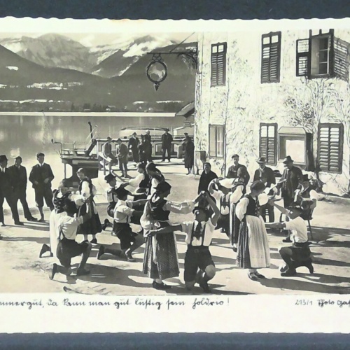 St Wolfgang Salzkammergut Oberösterreich Tanzgruppe JW 500235 F