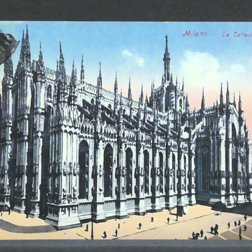 Milano La Cattedrale Gemälde JW 650258 F