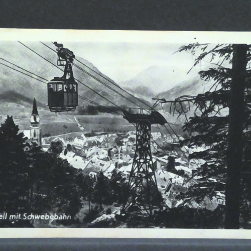 Mariazell mit Schwebebahn Seilbahn Gondel JW 401226 F