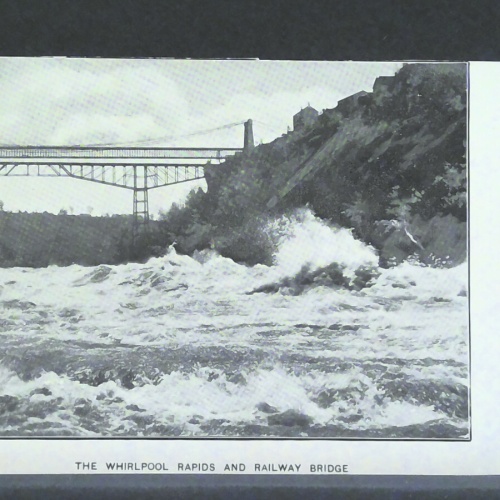 The Whirlpool rapids and Railway Bridge JW 401219 F