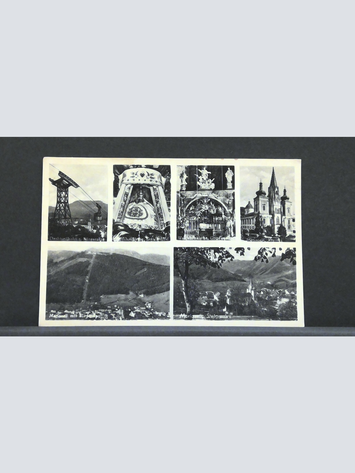 Maria Zell Steiermark Drahtseilbahn Wallfahrtskirche Basilika JW 401227 F