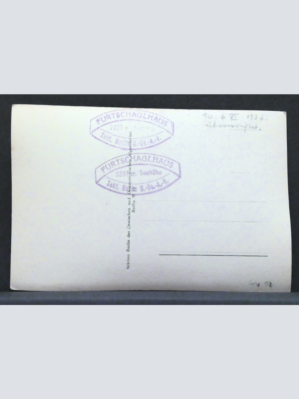 Hochfeilergruppe mit Furtschagelhaus JW 410203 F