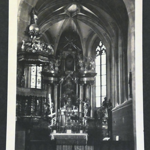 Allerheiligen im Mürztale Inneres der Kirche JW 402719 F