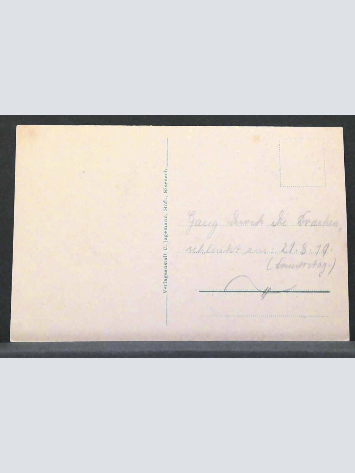 Eisenach Drachenschlucht JW 401203 F