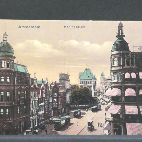 Amsterdam Konigsplein Straßenbahn JW 410192 F