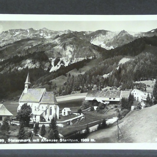 Seewiesen Steiermark mit Aflenzer Staritzen JW 500172 F