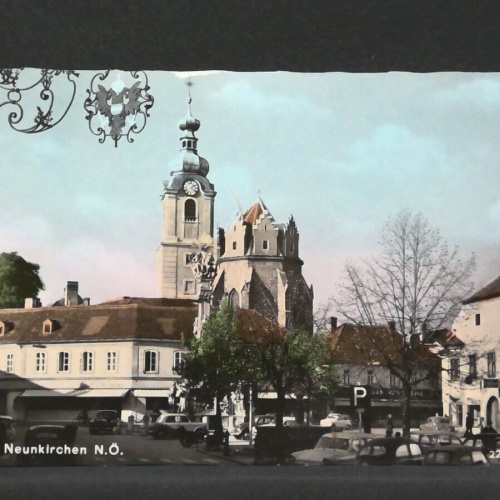 Neunkirchen Niederösterreich Auto JW 402956 F