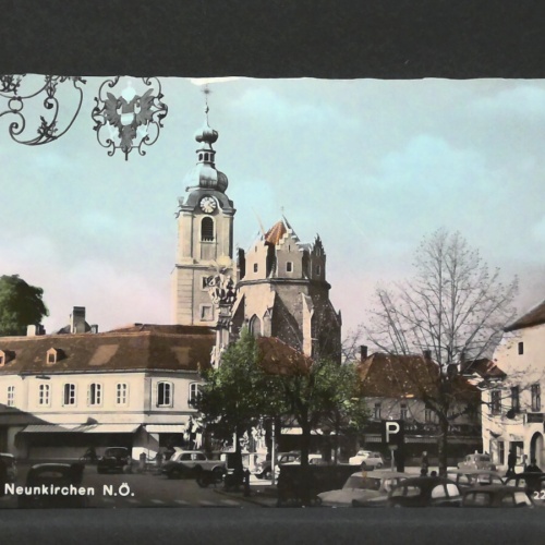 Neunkirchen Niederösterreich Auto JW 402956 F