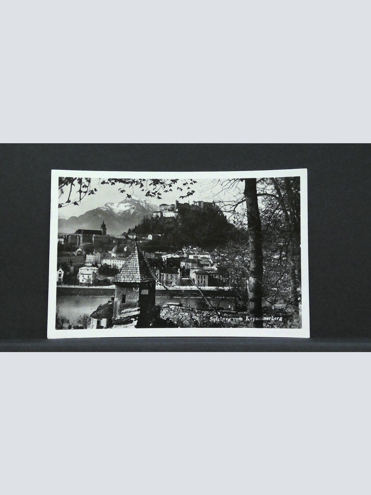 Salzburg vom Kapuzinerberg Richtung Mönchsberg Hohensalzburg JW 402963 F