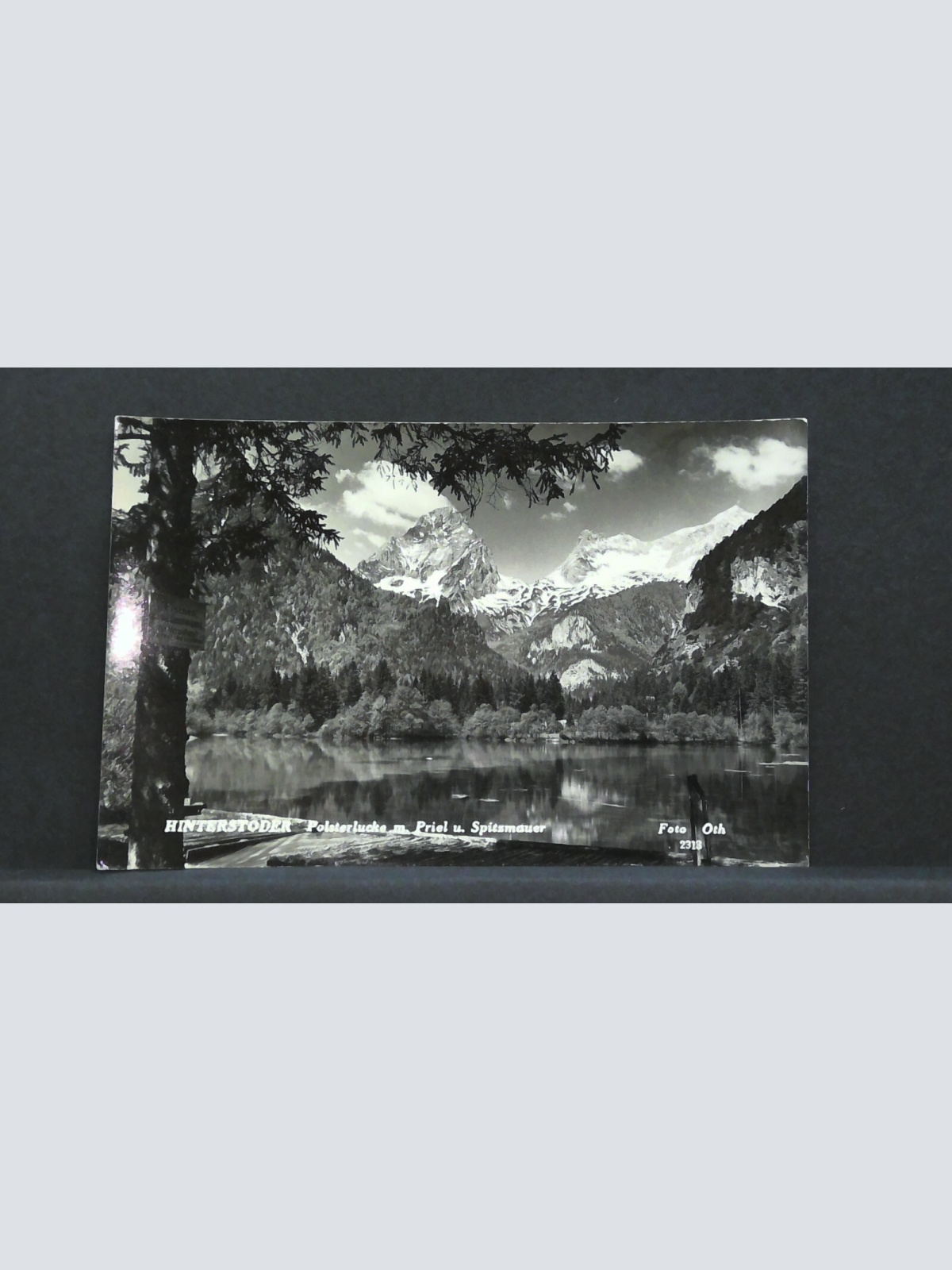 Hinterstoder Polsterlucke mit Priel und Spitzmauer JW 410196 F