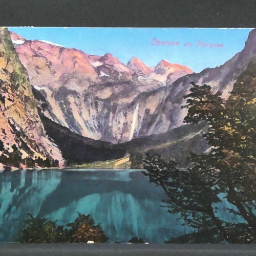 Obersee am Königsee Bayern JW 410222 F
