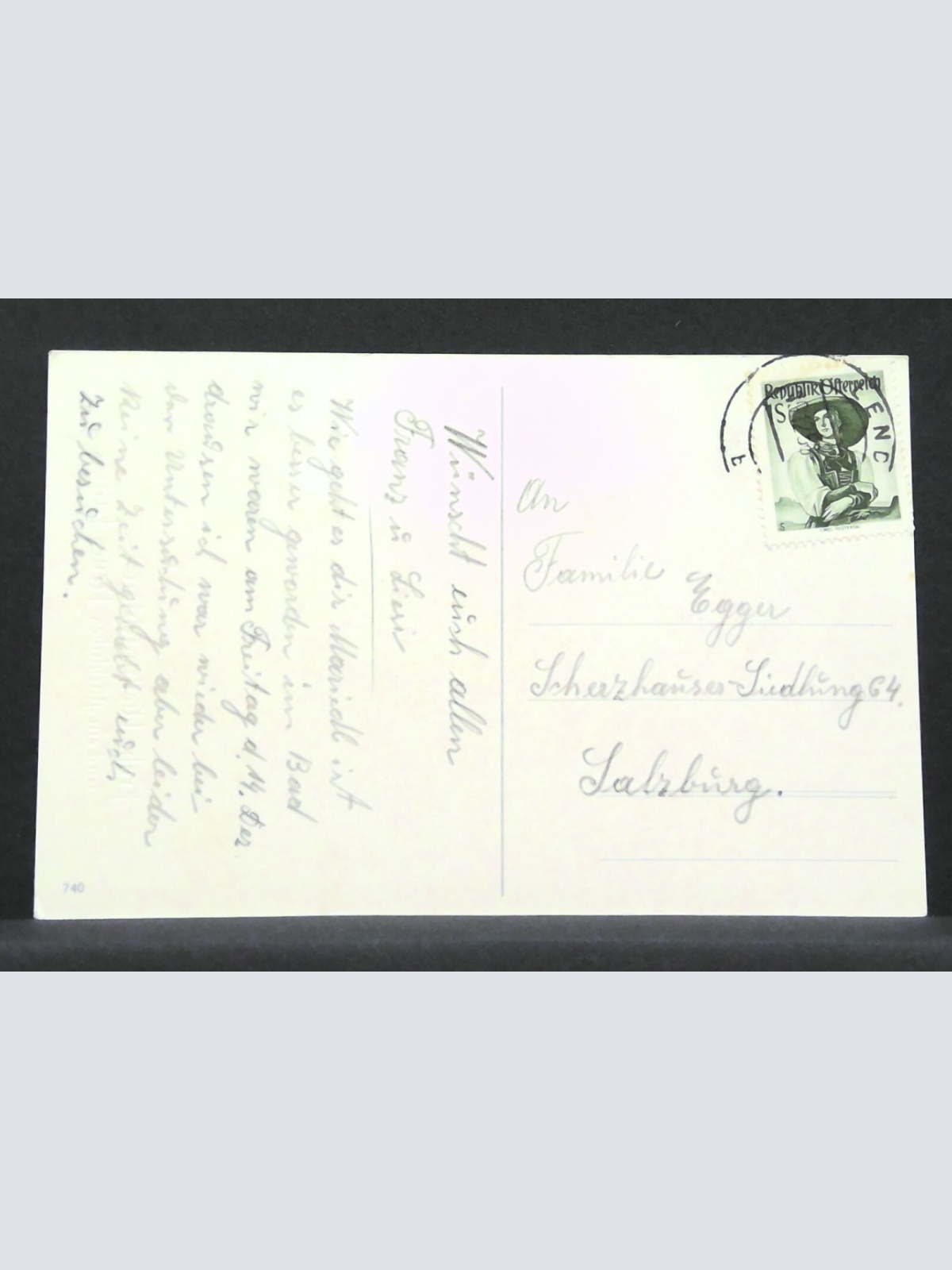 Frohe Weihnachten und ein glückliches neues Jahr Kirche JW 410226 F