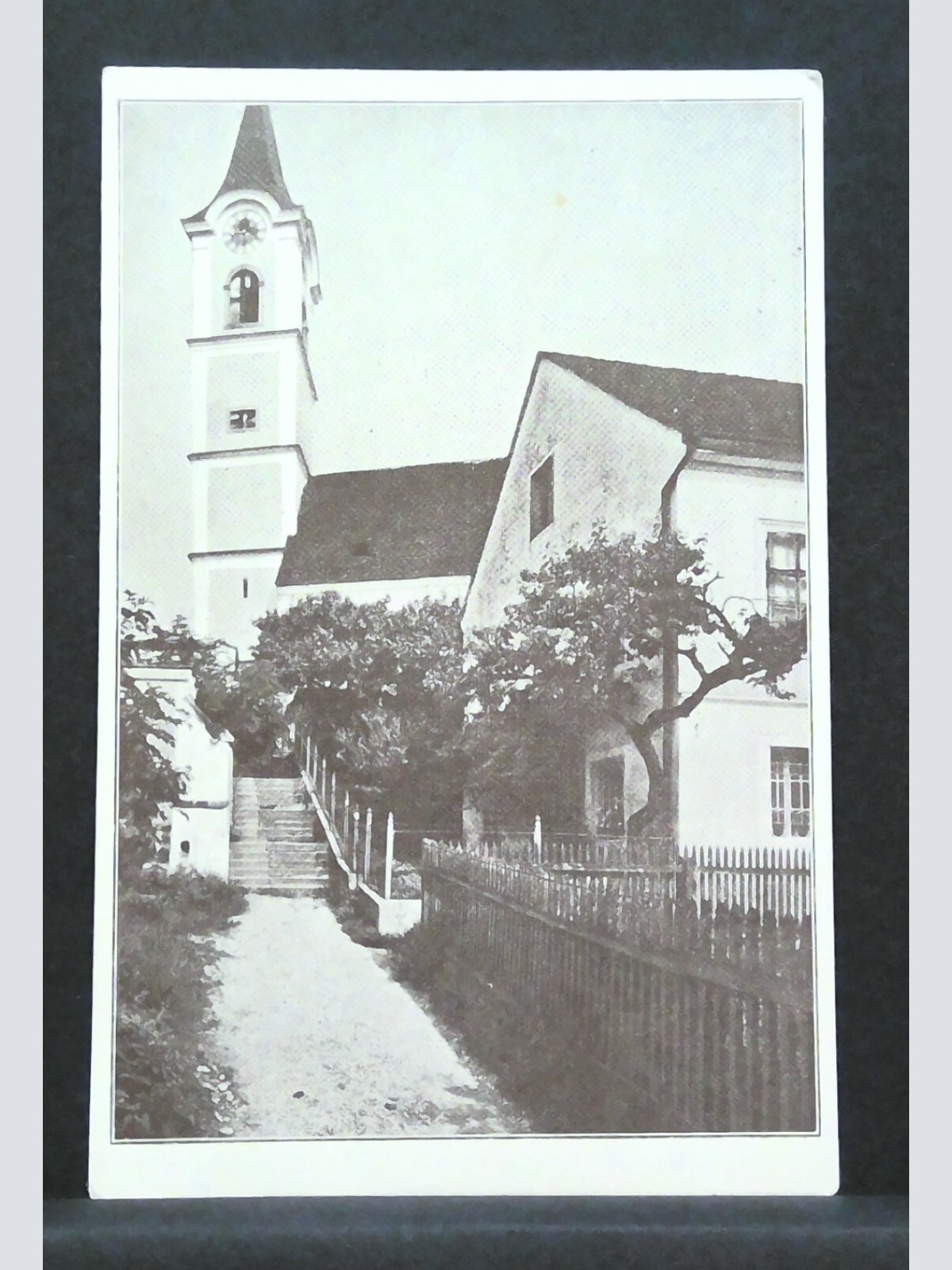 Anton Bruckners Geburtshaus und Kirche in Ansfelden Oberösterreich JW 0164 F