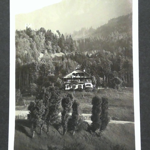 Gasthof Hubertus bei Pfaffenhofen gegen Ruine Hörtenberg JW 500170 F