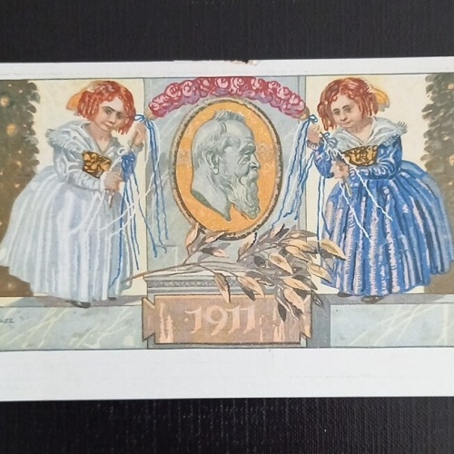 Bayern Karte 1911 Patriotika Ivi Diez "Prinzregent Luitpold von Bayern"  5521 H