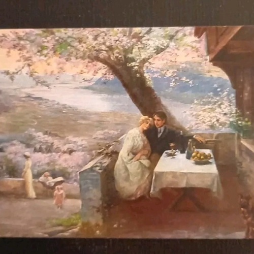 Künstlerkarte Ein Frühlingstraum 600620A Gr