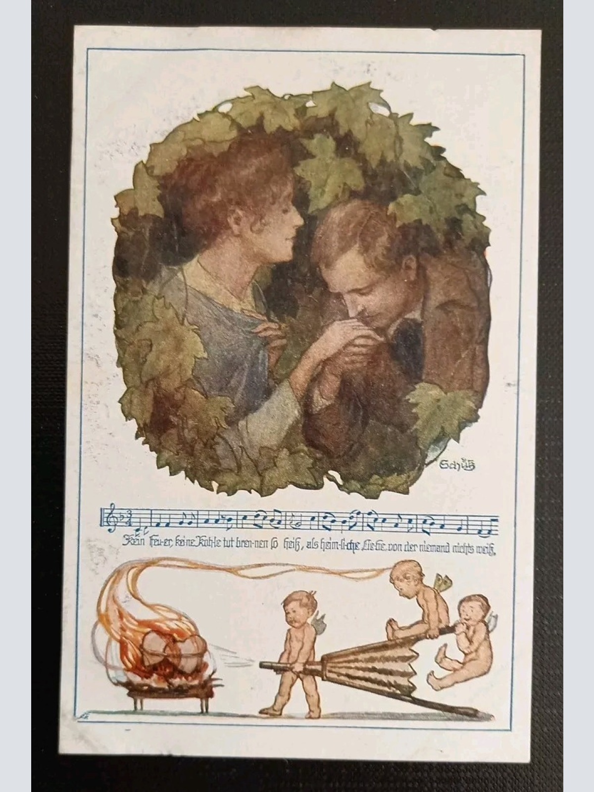 Künstlerkarte Deutscher Schulverein Nr.906 600499A Gr