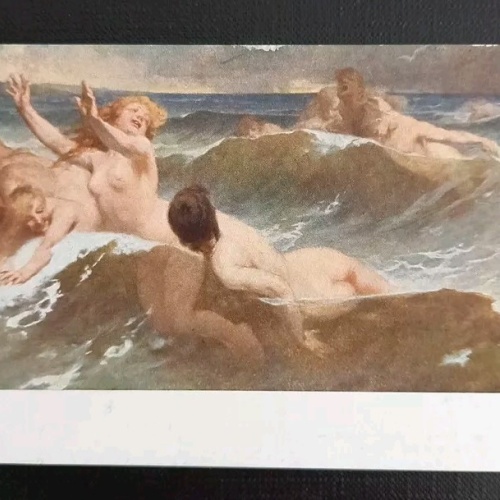 Künstlerkarte Spiel Der Wellen 600483A Gr