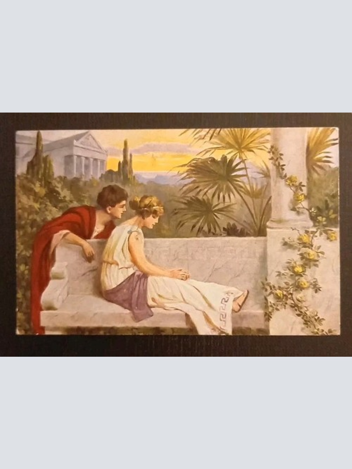 Künstlerkarte Geständnis 600572A Gr