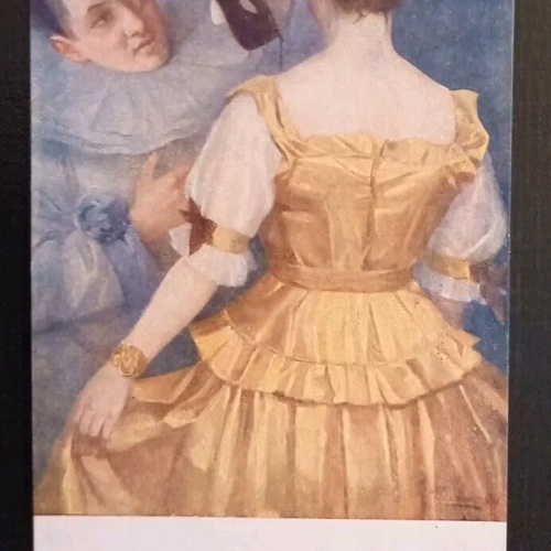 Künstlerkarte Demaskiert 600622A Gr