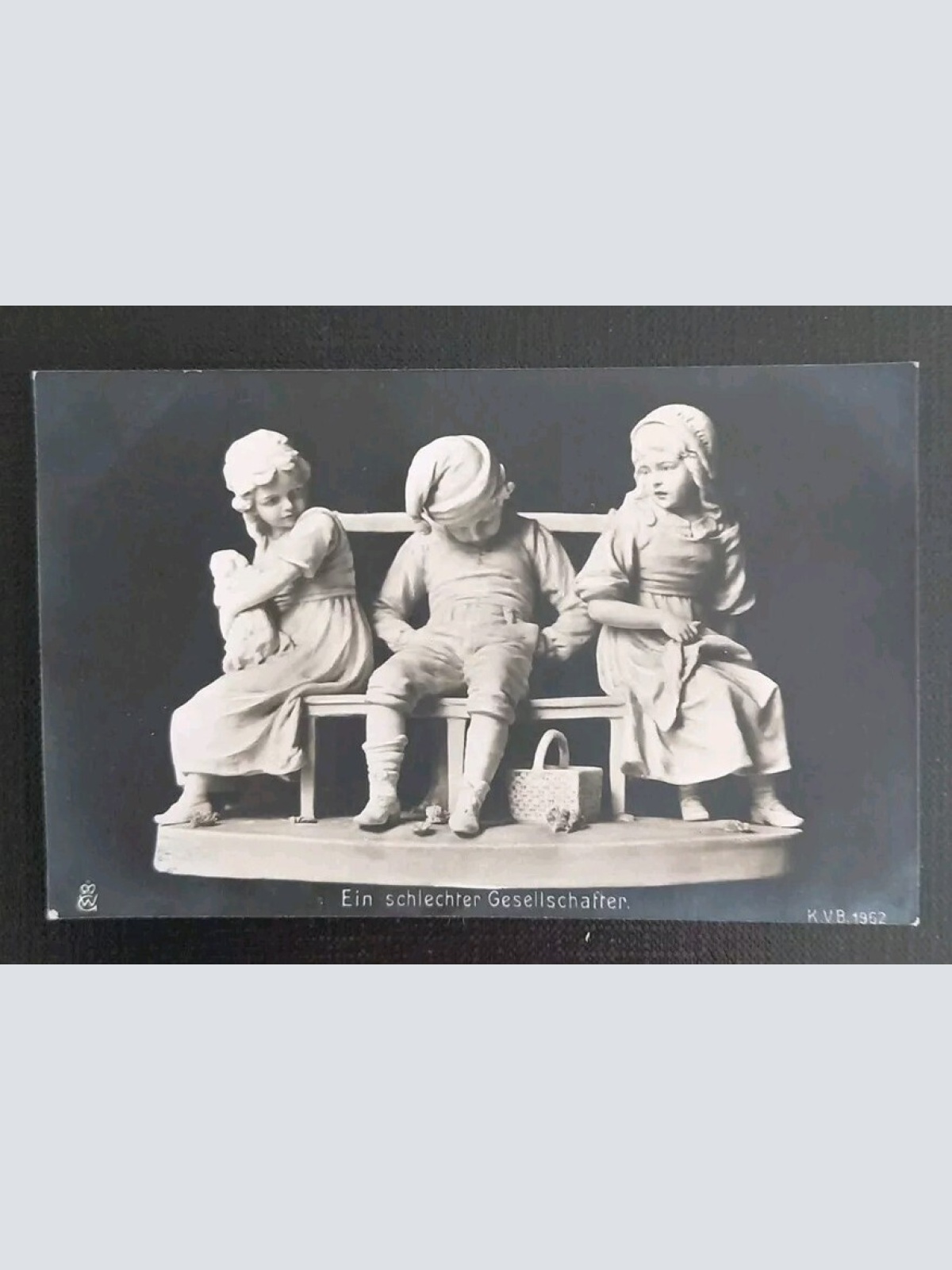 Künstlerkarte Ein Schlechter Gesellschafter 600631A Gr