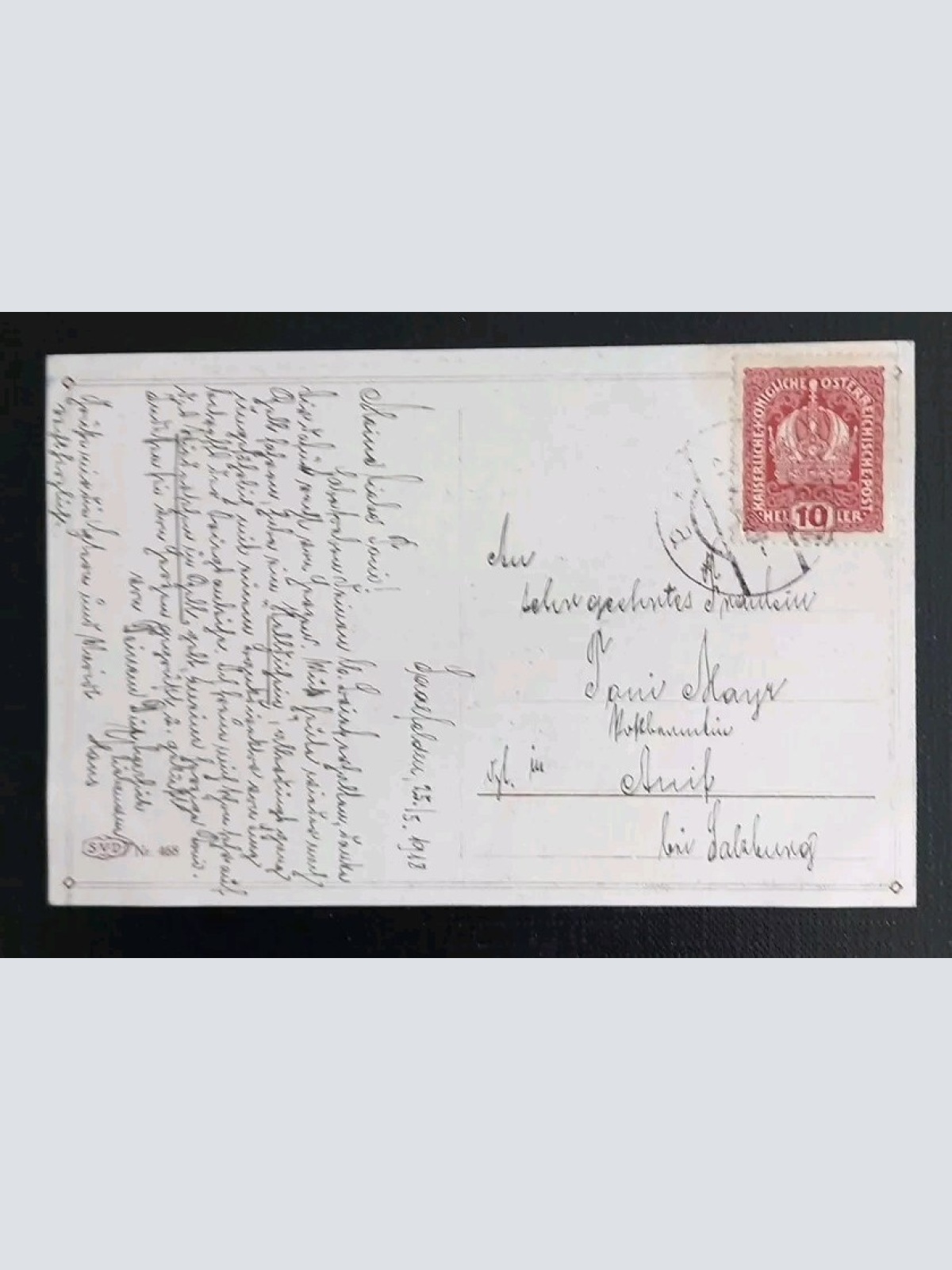 Künstlerkarte Ruab Gnischaf 600514A Gr