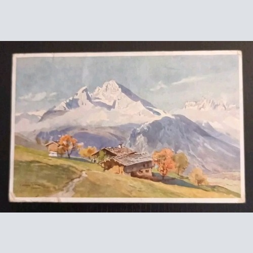 Künstlerkarte Watzmann Vom Vorderbrand 600639A Gr