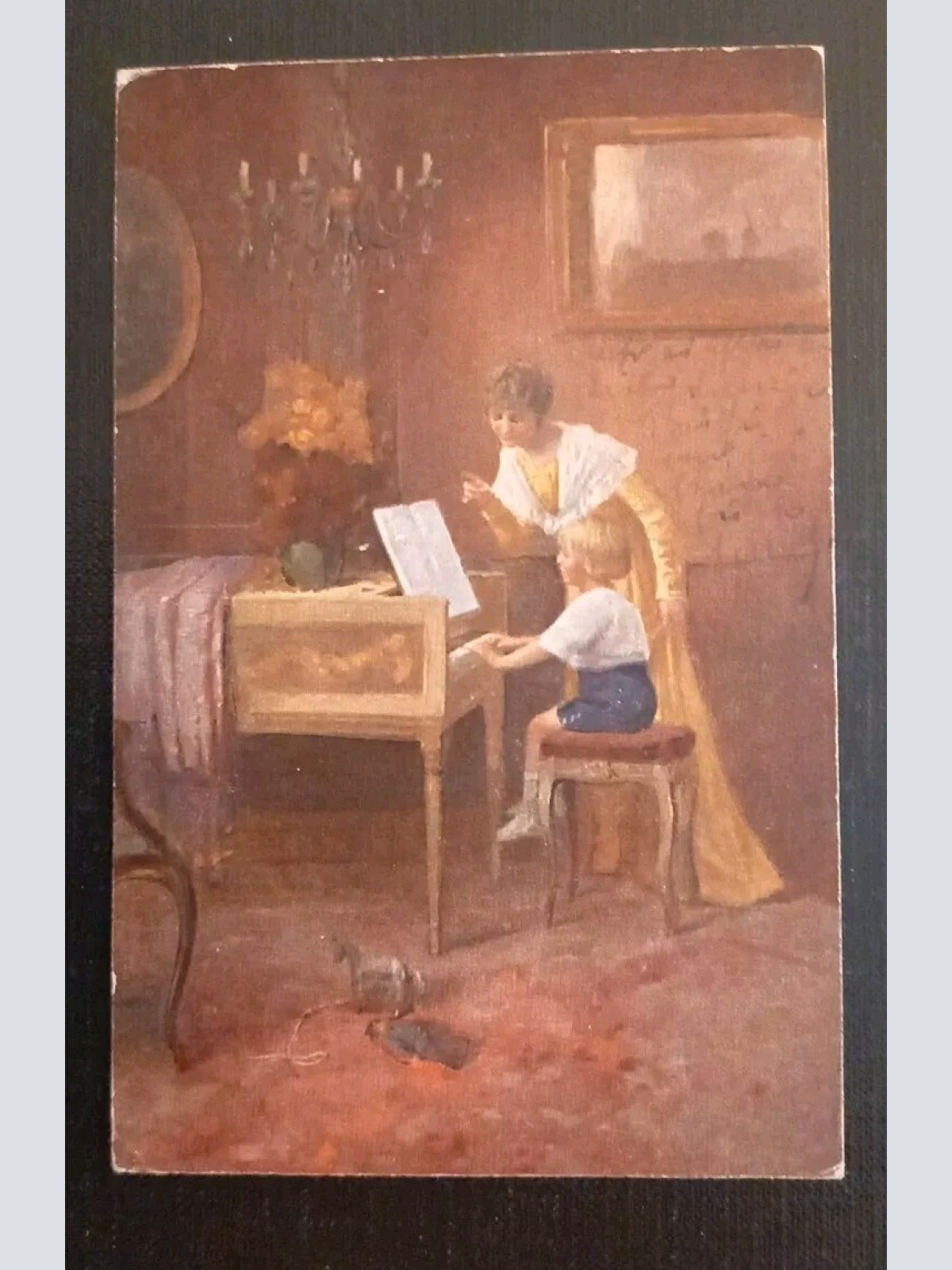 Künstlerkarte Schneider Aller Anfang Ist Schwer 600573A Gr