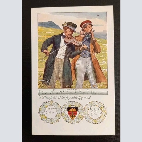 Künstlerkarte Deutscher Schulverein Nr.107 600489A Gr