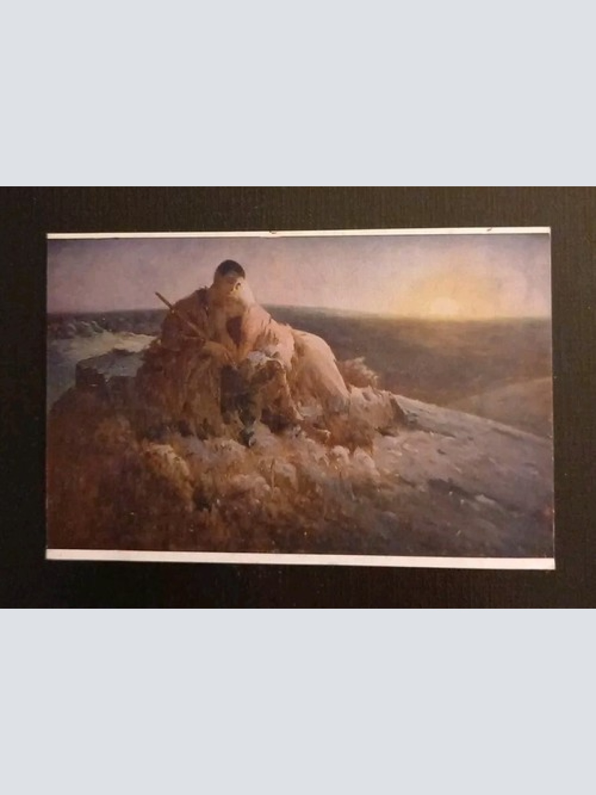 Künstlerkarte Schäfer Idylle 600581A Gr