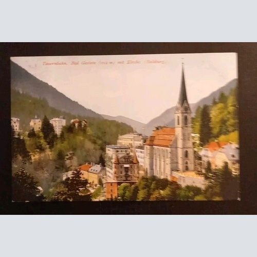 Künstlerkarte Tauernbahn Bad Gastein 600587A Gr