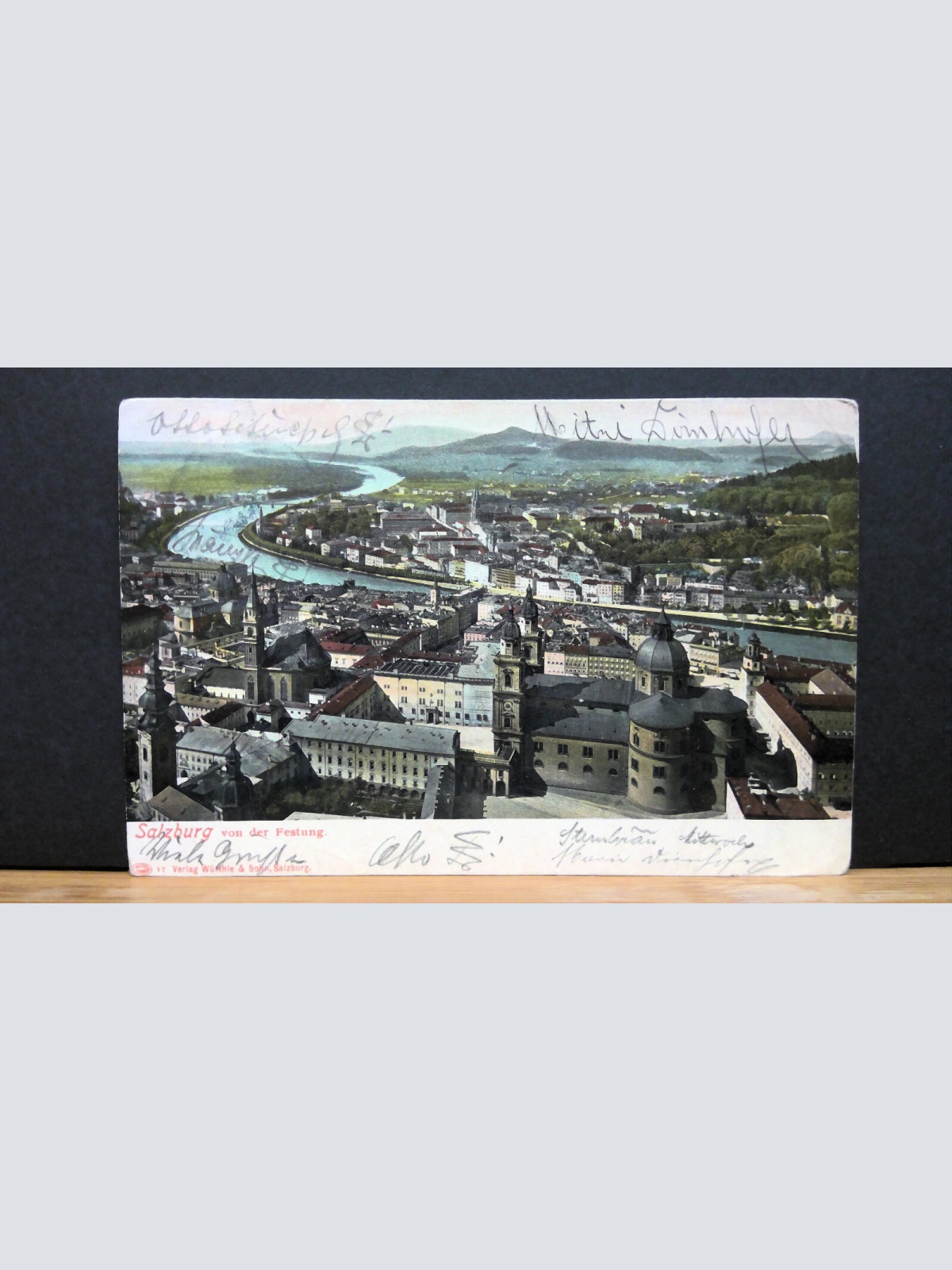 Salzburg von der Festung Hohensalzburg JW 650414 C