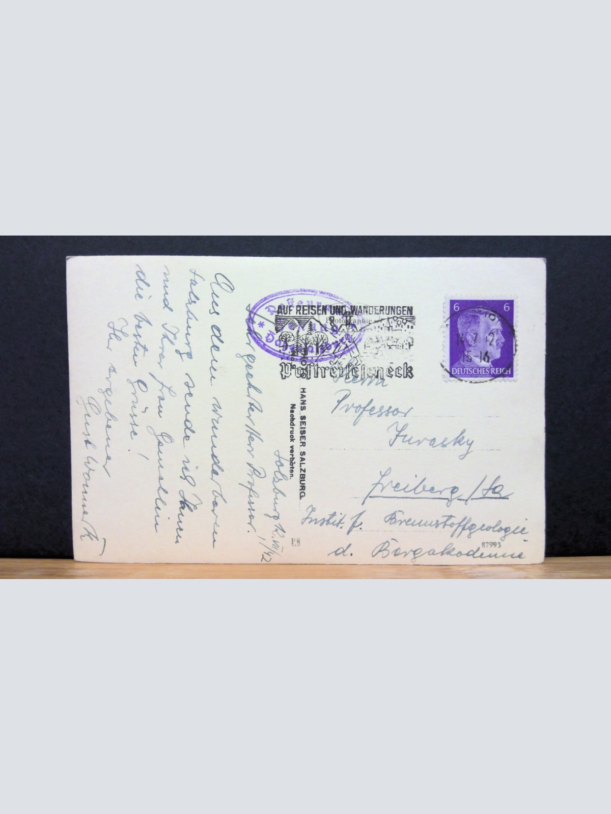 Salzburg mit Festung JW 650409 C